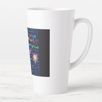 AI Kunst Physik E=mc² Science Latte Tasse - Space 