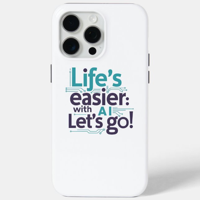 AI Life Easier Case – Effortless Daily Tech (Rückseite)