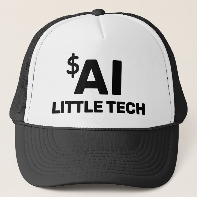 AI Little Tech™ Trucker-Mütze Truckerkappe (Vorderseite)