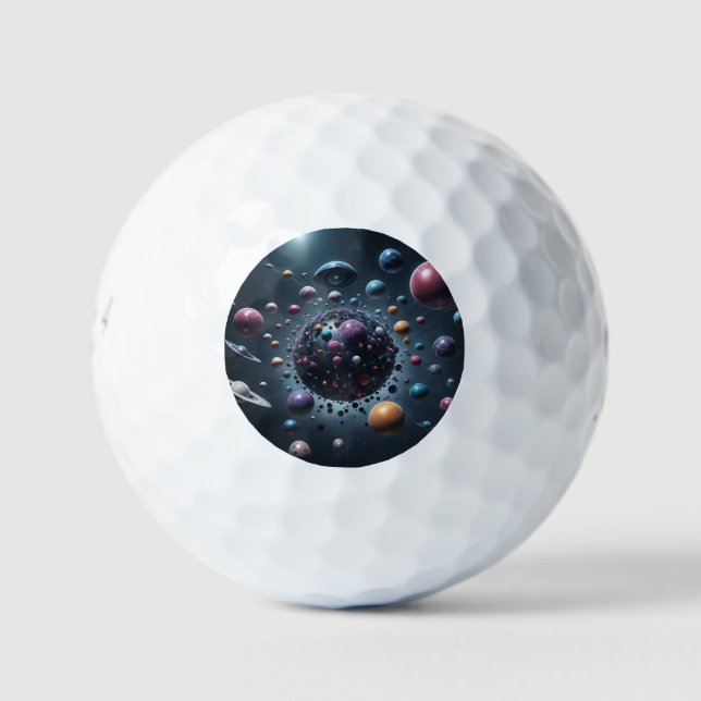 AI Multiverse Golfball (Vorderseite)