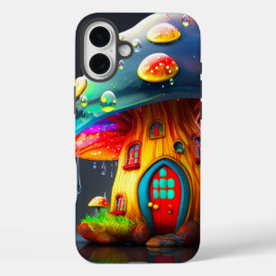 AI Mushroom House Phone Case