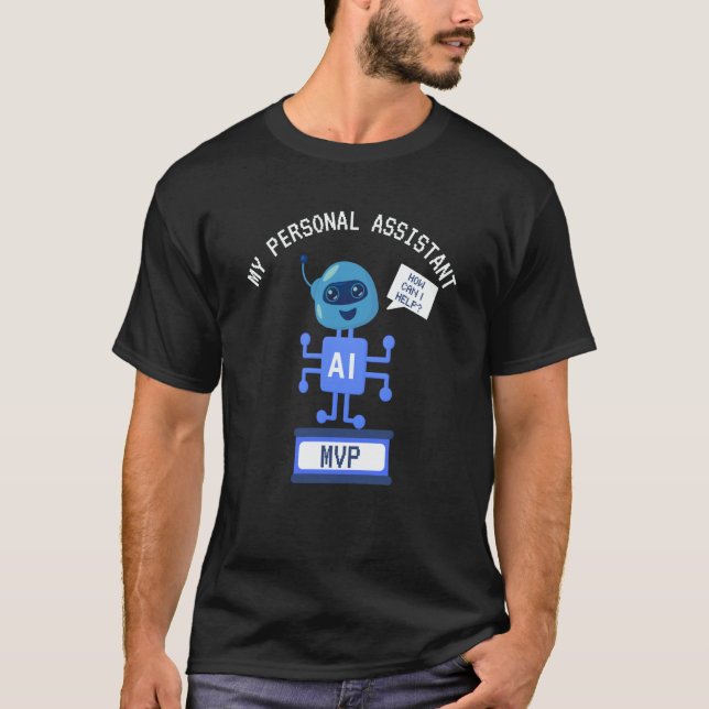 AI MVP Personal Assistant Productivity T-Shirt (Vorderseite)