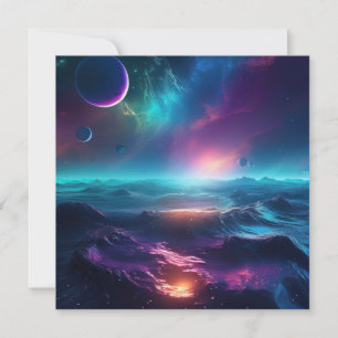 AI Ozean Feiertagskarte