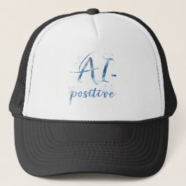 AI-positive Textart Truckerkappe