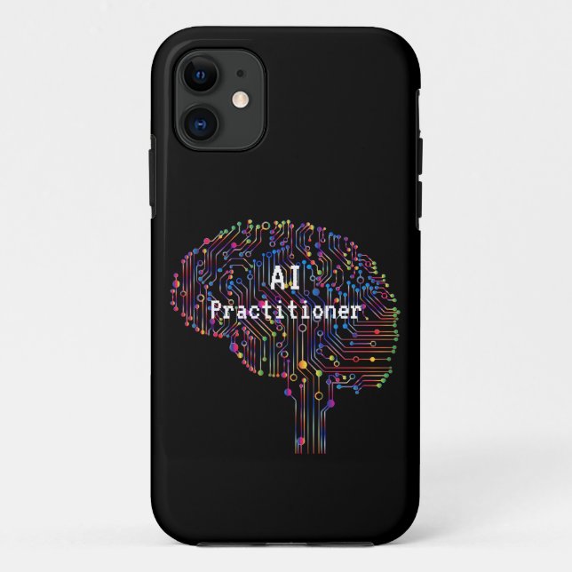 AI Practitioner für künstliche Intelligenz Tech Case-Mate iPhone Hülle (Rückseite)