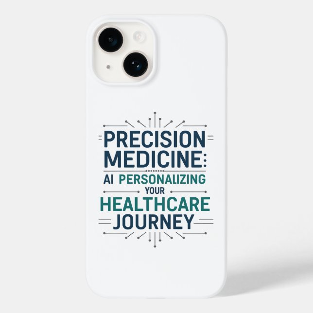 AI Precision Medic Medicine Case - Healthcare Tech (Rückseite)