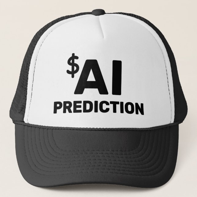 AI Prediction™ Trucker Hat Truckerkappe (Vorderseite)