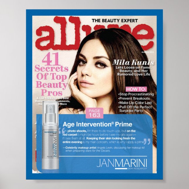 AI Prime - Allure 8x10" Poster (Vorne)