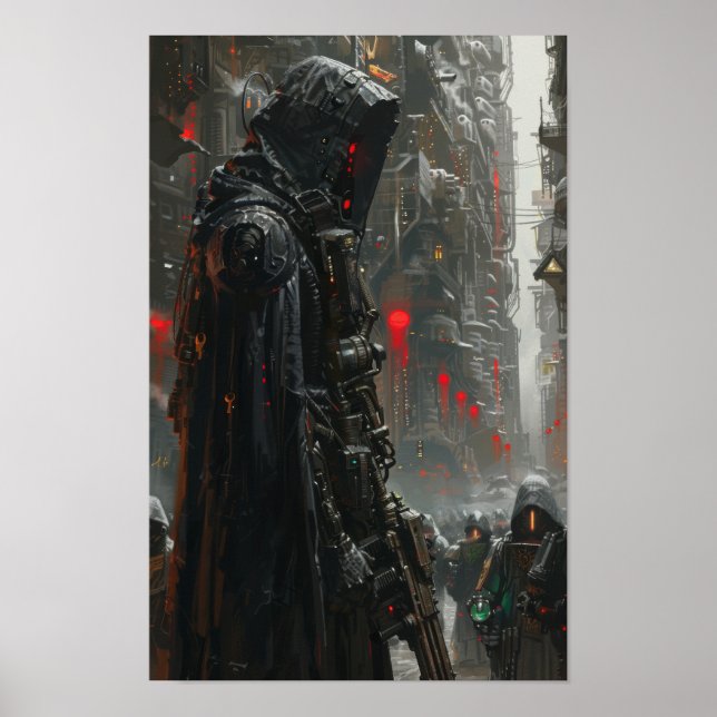 AI Quintessenzieller Warhammer 40k Hervorhebung 40 Poster (Vorne)