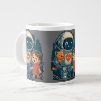 AI & Robot Characters – Futuristic Design Collecti Jumbo-Tasse