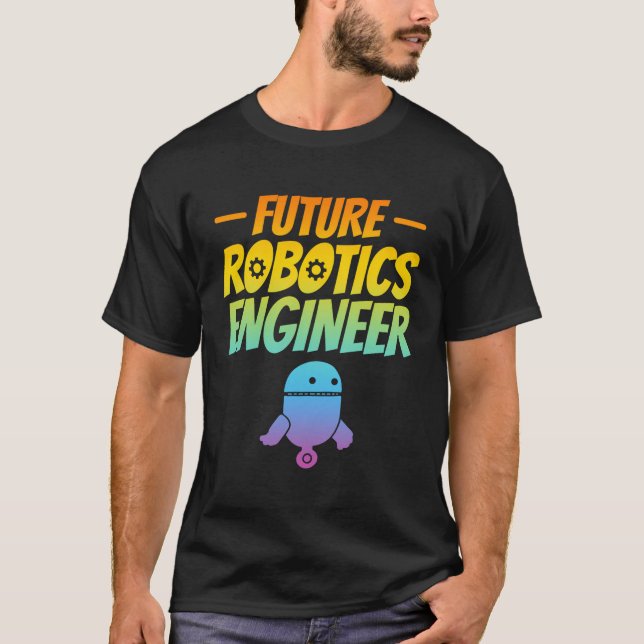 Ai Robotics Machine Learning - Future Robotics Eng T-Shirt (Vorderseite)