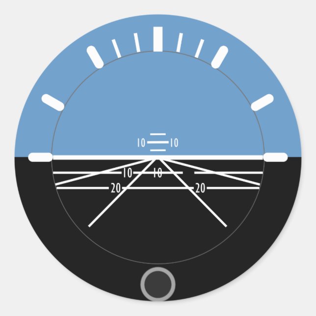 AI-Round-Aufkleber Runder Aufkleber (Vorderseite)