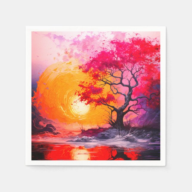 Ai Scene Serviette (Vorderseite)