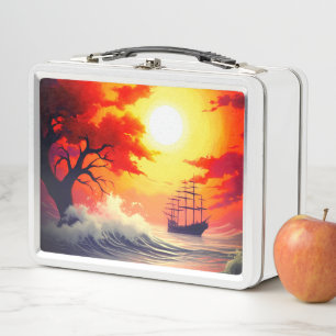 Ai Ship Metall Brotdose