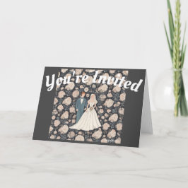 AI, Sie sind eingeladen, Hochzeiten einzuladen Einladung