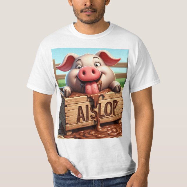 AI Slop! T-Shirt (Vorderseite)