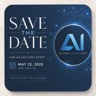 AI Summit 2025: Intelligenz, Innovation, Impact | Getränkeuntersetzer