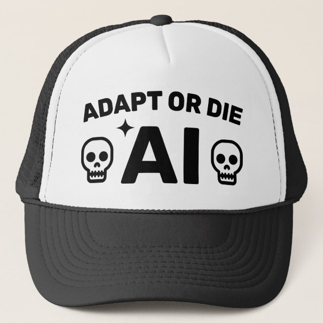 AI Trucker-Mütze Truckerkappe (Vorderseite)
