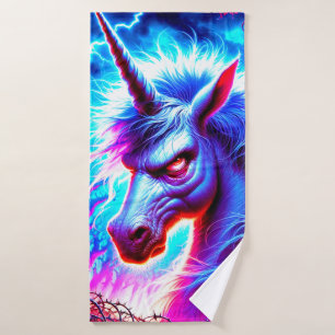 Ai Unicorn Badehandtuch