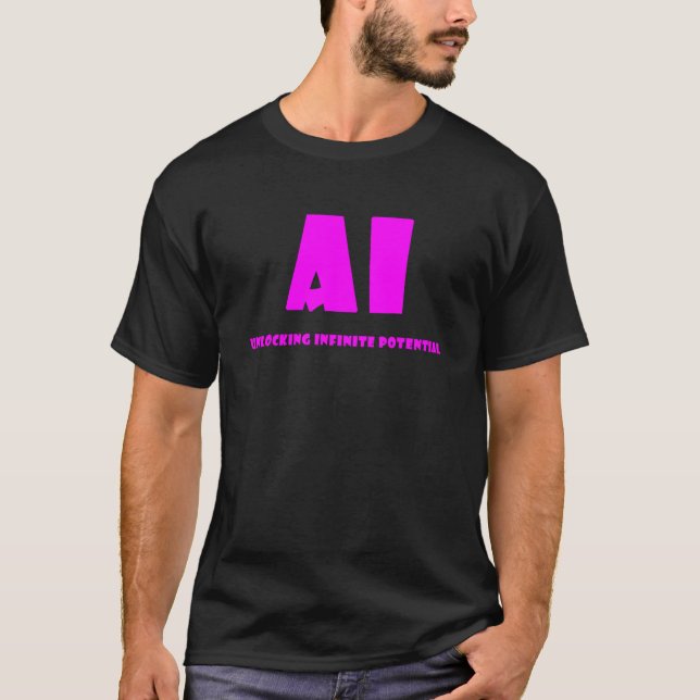 AI Unlocking Infinite Potential_6 T-Shirt (Vorderseite)