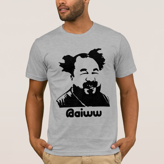 Ai Weiwei @aiww Twitter-T - Shirt (Vorderseite)
