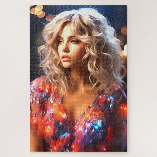 AI Woman Puzzle (Vertikal)