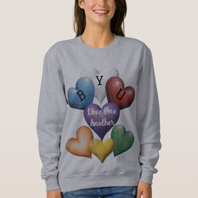 AI Your School Name Liebe One Another Shirt (Vorderseite)