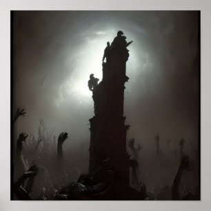 AI Zombie Outbreak #02 Poster