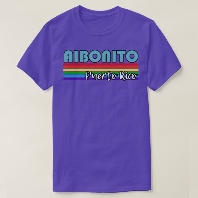 Aibonito Puerto Rico Pride Aibonito LGBT Geschenk  T-Shirt (Design vorne)