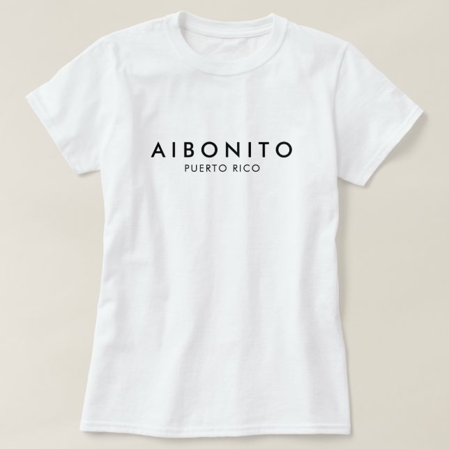 Aibonito Puerto Rico T-Shirt (Design vorne)
