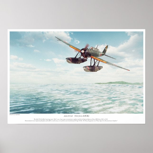 Aichi E13A Poster (Vorne)