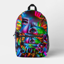Aichmophobie: Vivid Surreal Art Bedruckter Rucksack
