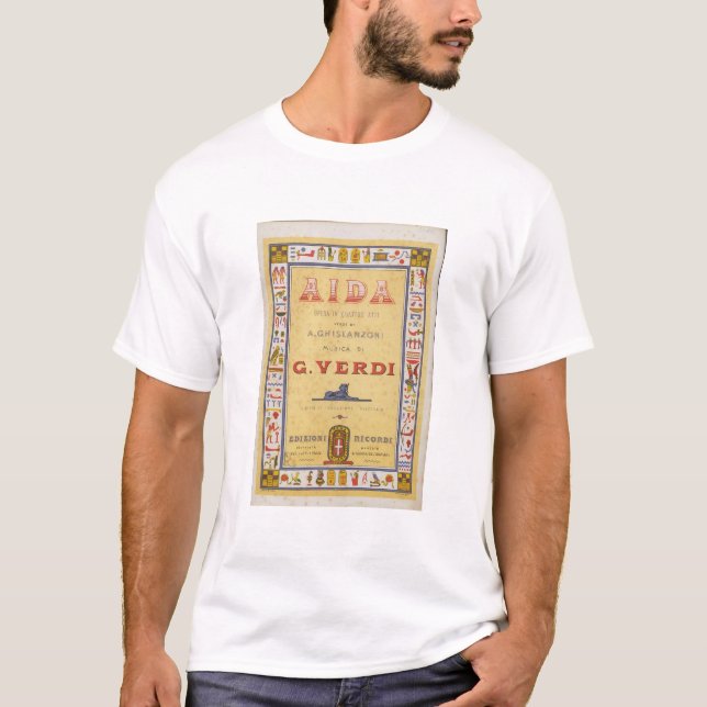 Aida von Giuseppe Verdi T-Shirt (Vorderseite)