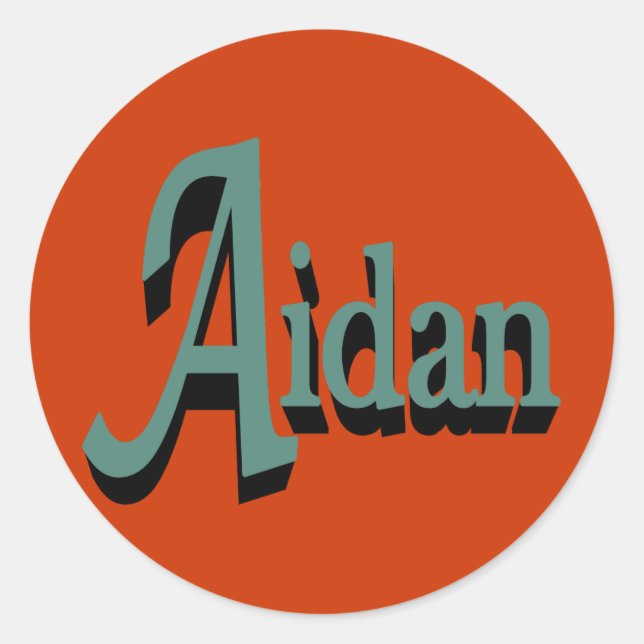 Aidan Stickers (Vorderseite)