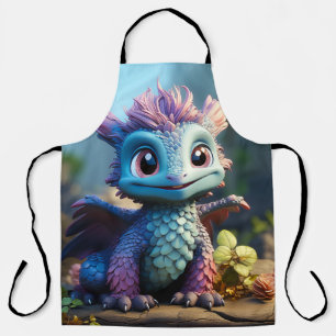 Aiden, ein Whimsikischer Drache Schürze