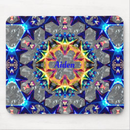 AIDEN ~ Helles 3D Muster ~ Mousepad