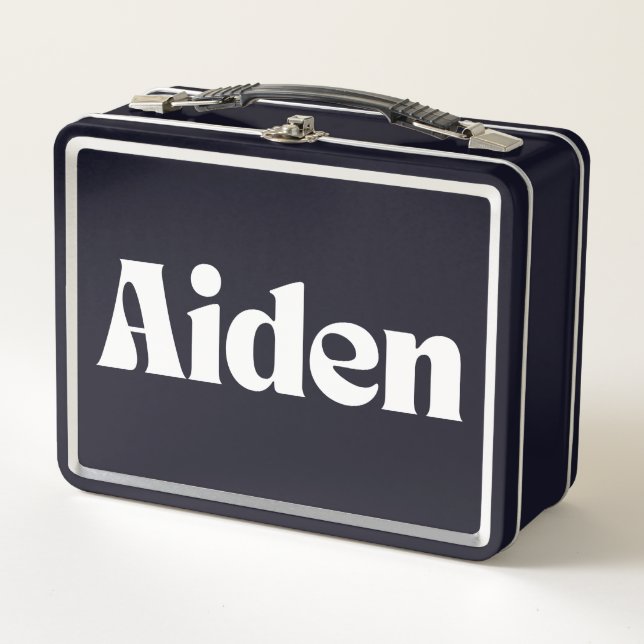 Aiden Metall Brotdose (Vorderseite)