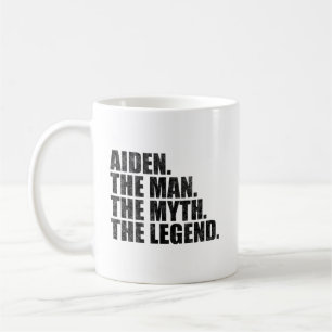 Aiden Name, Aiden Der Mann Die Legende Kaffeetasse