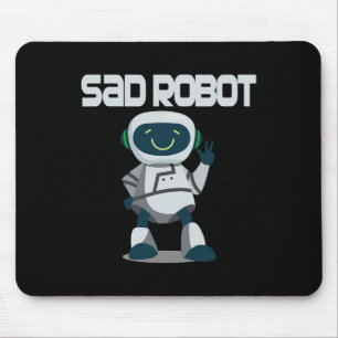 Aidenacesarmee Kampf gegen Krebs traurigen Roboter Mousepad