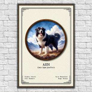 Aidi Zoologie-Serie Poster