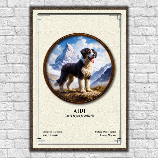 Aidi Zoologie-Serie Poster (Von Creator hochgeladen)