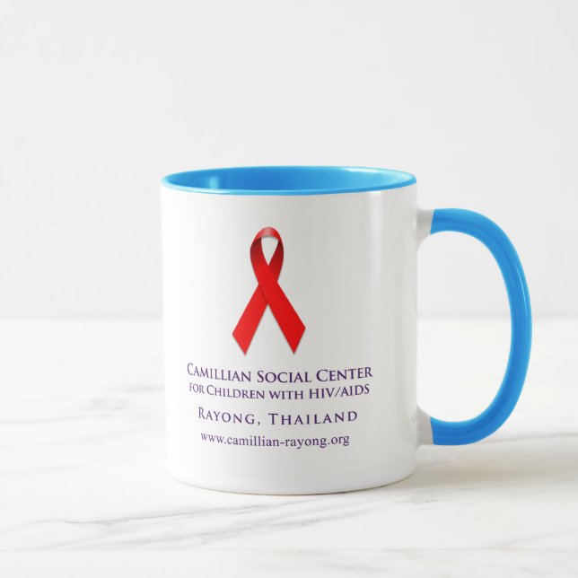 AIDS Band (Tasse) Tasse (Rechts)
