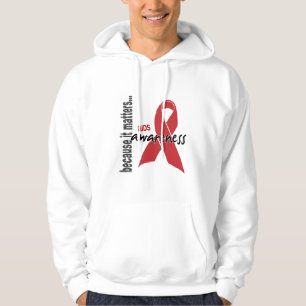 AIDS Bewusstsein Hoodie