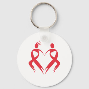 AIDS Emblem Schlüsselanhänger