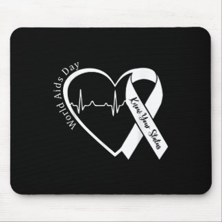 Aids unterstützen den Red Ribbon World Aids Day HI Mousepad