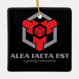 AIE-Logo-Ornament Keramikornament