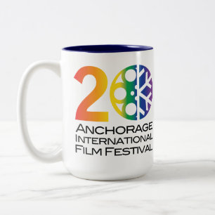 AIFF 20-Jährige Rainbow-Tasse Zweifarbige Tasse