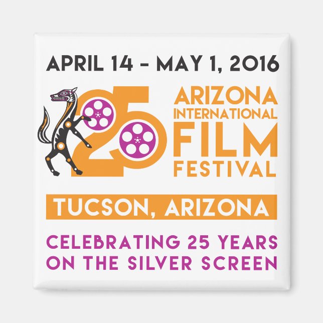 AIFF Square Magnet (Vorne)