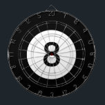 Aight Ball Dart Board Dartscheibe<br><div class="desc">Acht Ball Dart Board. ©Janet Palaggi</div>