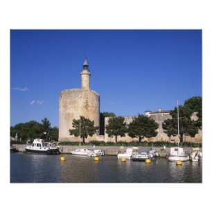 Aigues Mortes, Rhone und Sete Canal, Gard, Fotodruck